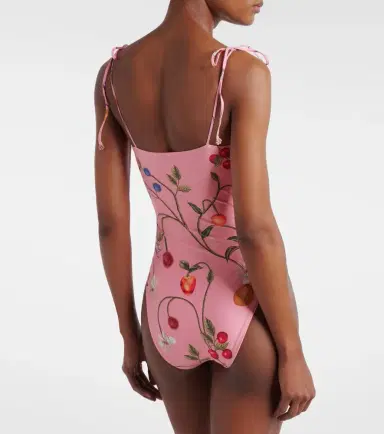 Agua by Agua Bendita Ébano printed swimsuit | Thumbnail 5