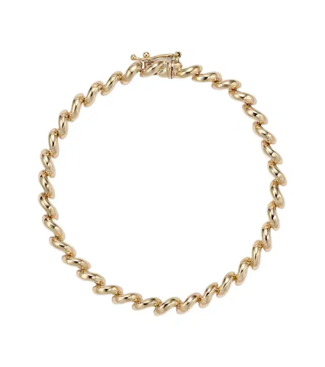 Stone and Strand Portofino 10kt gold bracelet