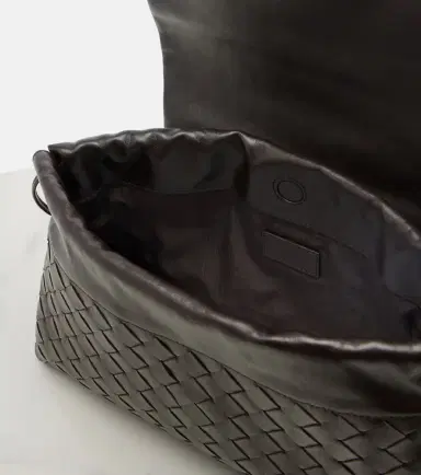 Bottega Veneta Giorno Intrecciato leather shoulder bag | Thumbnail 3