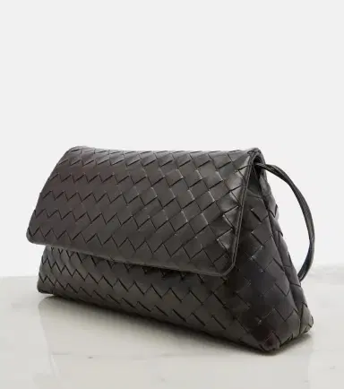 Bottega Veneta Giorno Intrecciato leather shoulder bag | Thumbnail 4