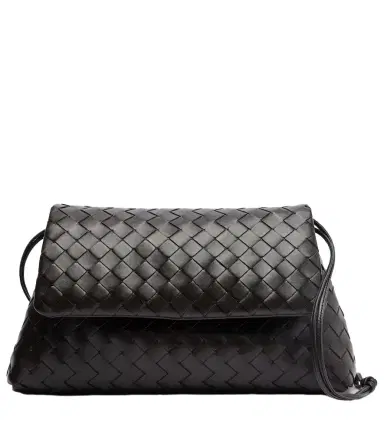 Bottega Veneta Giorno Intrecciato leather shoulder bag | Thumbnail 1