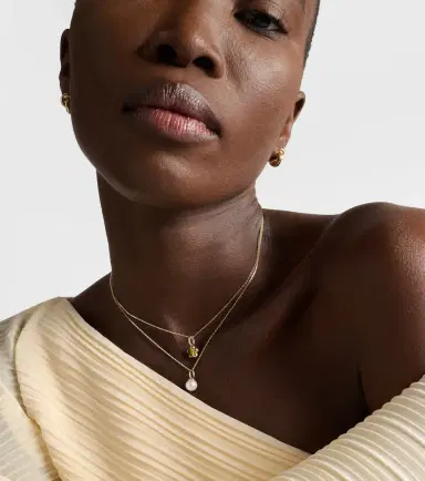 Stone and Strand Kensington 14kt gold necklace with peridot | Thumbnail 5