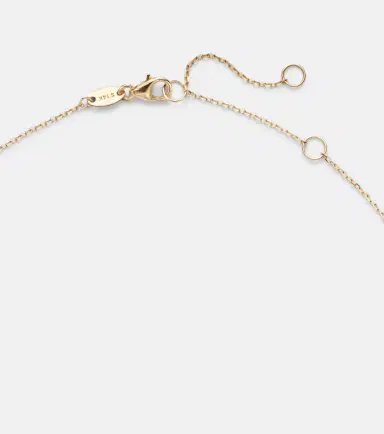 STONE AND STRAND Puffer Fish 14kt gold pendant necklace with diamonds | Thumbnail 3