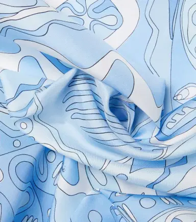 Pucci Angoli silk twill scarf | Thumbnail 2