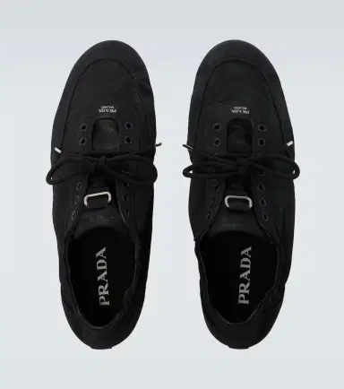 Prada Collapse canvas sneakers | Thumbnail 4
