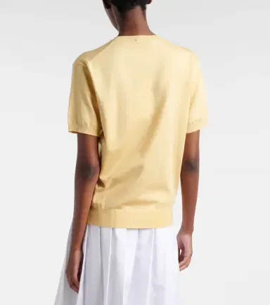 Prada Logo silk-blend sweater | Thumbnail 5