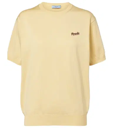 Prada Logo silk-blend sweater | Thumbnail 1
