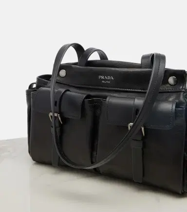 Prada Route leather tote bag | Thumbnail 2 Prada Route leather tote bag | Thumbnail 2