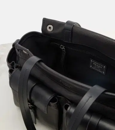 Prada Route leather tote bag | Thumbnail 3 Prada Route leather tote bag | Thumbnail 3