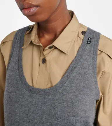 Prada Cashmere sweater vest | Thumbnail 3 Prada Cashmere sweater vest | Thumbnail 3