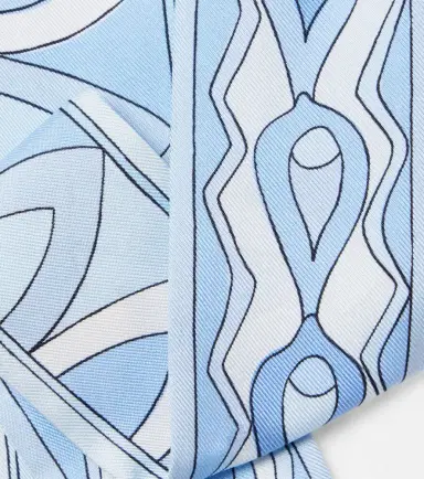Pucci Printed silk twill scarf | Thumbnail 2