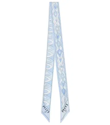 Pucci Printed silk twill scarf | Thumbnail 1