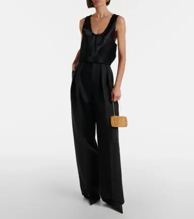 Saint Laurent Evening Small woven metal clutch | Thumbnail 7