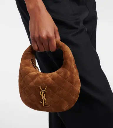 Saint Laurent Icarino Mini quilted suede top-handle bag | Thumbnail 5