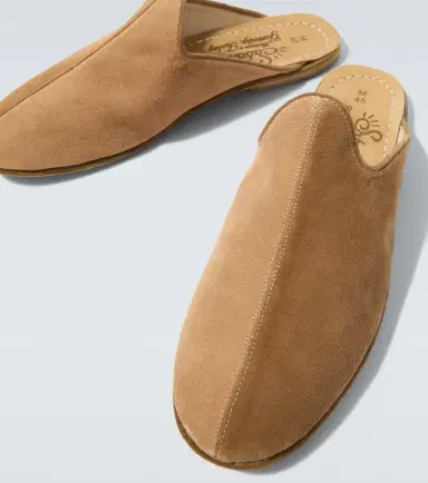 Sabah Colorblocked suede mules | Thumbnail 4 Sabah Colorblocked suede mules | Thumbnail 4
