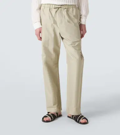 Frescobol Carioca Rocha cotton twill wide-leg pants | Thumbnail 3 Frescobol Carioca Rocha cotton twill wide-leg pants | Thumbnail 3