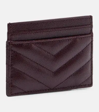 Saint Laurent Cassandre leather card holder | Thumbnail 4