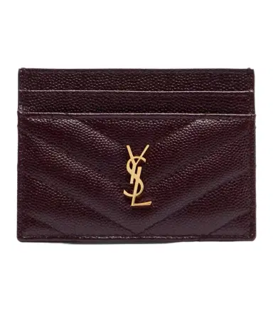 Saint Laurent Cassandre leather card holder | Thumbnail 1