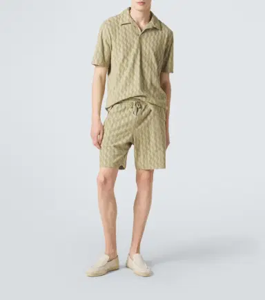 Frescobol Carioca Augusto jacquard terry Bermuda shorts | Thumbnail 5