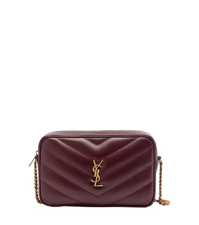 Loulou leather camera bag