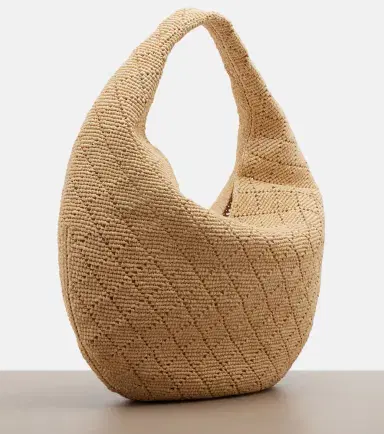 Saint Laurent Icare Medium raffia shoulder bag | Thumbnail 2 Saint Laurent Icare Medium raffia shoulder bag | Thumbnail 2