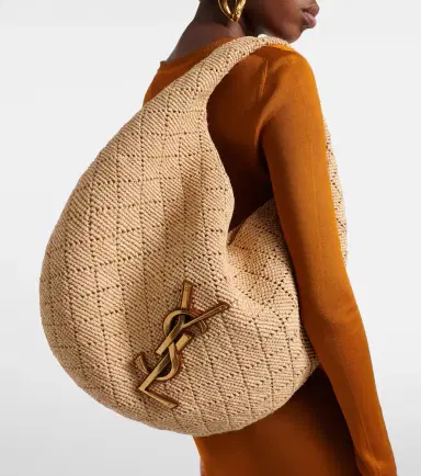 Saint Laurent Icare Medium raffia shoulder bag | Thumbnail 5 Saint Laurent Icare Medium raffia shoulder bag | Thumbnail 5