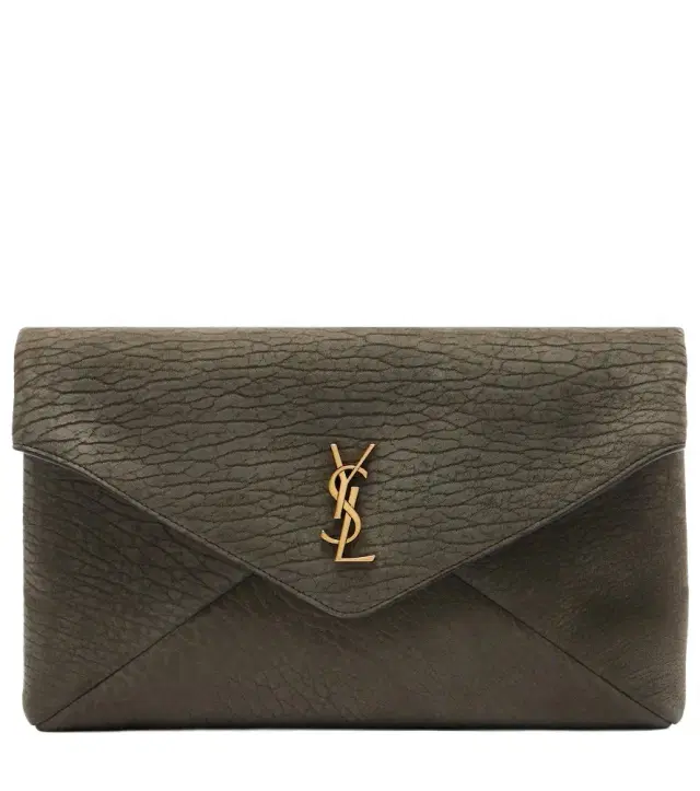 Saint Laurent Cassandre Large leather pouch