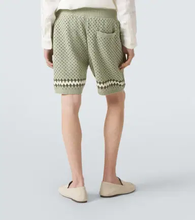 Frescobol Carioca Nico crochet cotton shorts | Thumbnail 2 Frescobol Carioca Nico crochet cotton shorts | Thumbnail 2