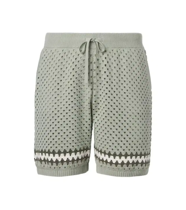 Frescobol Carioca Nico crochet cotton shorts