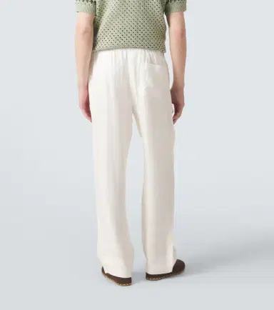 Frescobol Carioca Luan linen-blend straight pants | Thumbnail 3