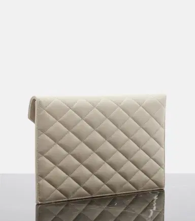 Saint Laurent Cassandre quilted leather pouch | Thumbnail 2 Saint Laurent Cassandre quilted leather pouch | Thumbnail 2