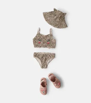 Konges Slojd Konges Sløjd Kitty leopard-print sequined bikini | Thumbnail 4