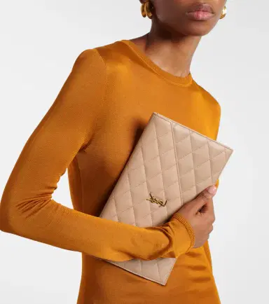 Saint Laurent Paris Cassandre leather pouch | Thumbnail 5