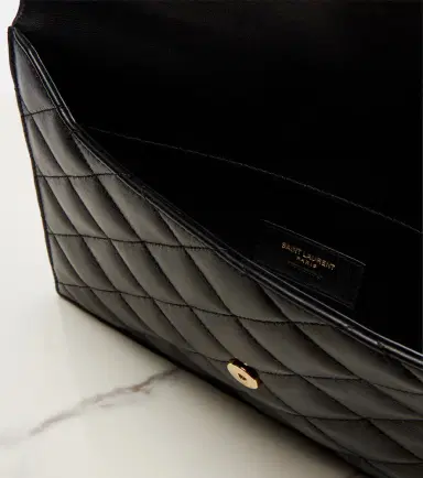 Saint Laurent Cassandre quilted leather pouch | Thumbnail 2