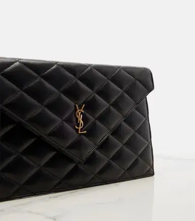 Saint Laurent Cassandre quilted leather pouch | Thumbnail 3