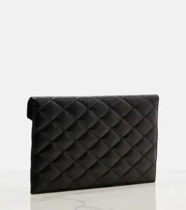 Saint Laurent Cassandre quilted leather pouch | Thumbnail 4
