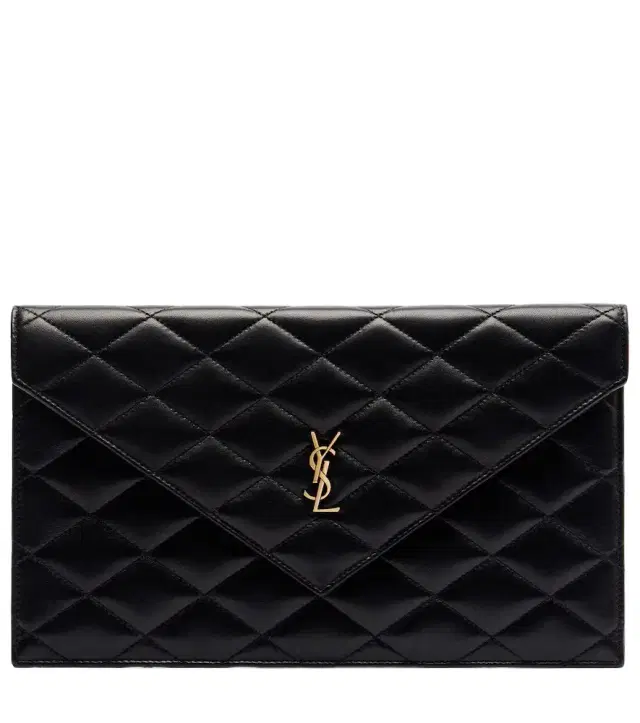 Saint Laurent Cassandre quilted leather pouch