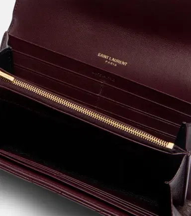 Saint Laurent Cassandre matelassé leather wallet | Thumbnail 2