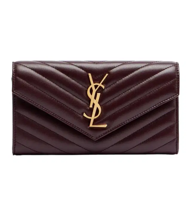 Saint Laurent Cassandre matelassé leather wallet