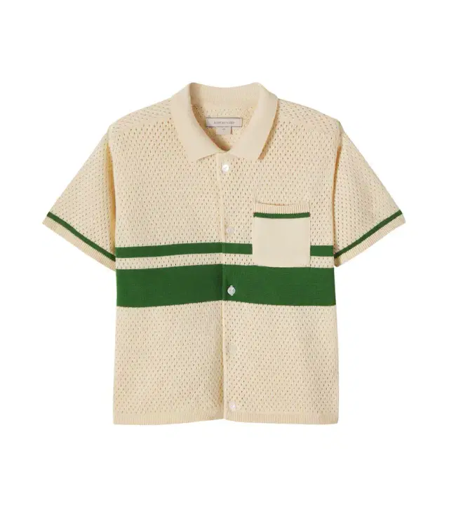 Konges Slojd Konges Sløjd Hai knitted striped cotton shirt