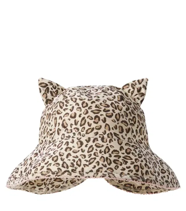 Konges Sløjd Kitty leopard-print bucket hat