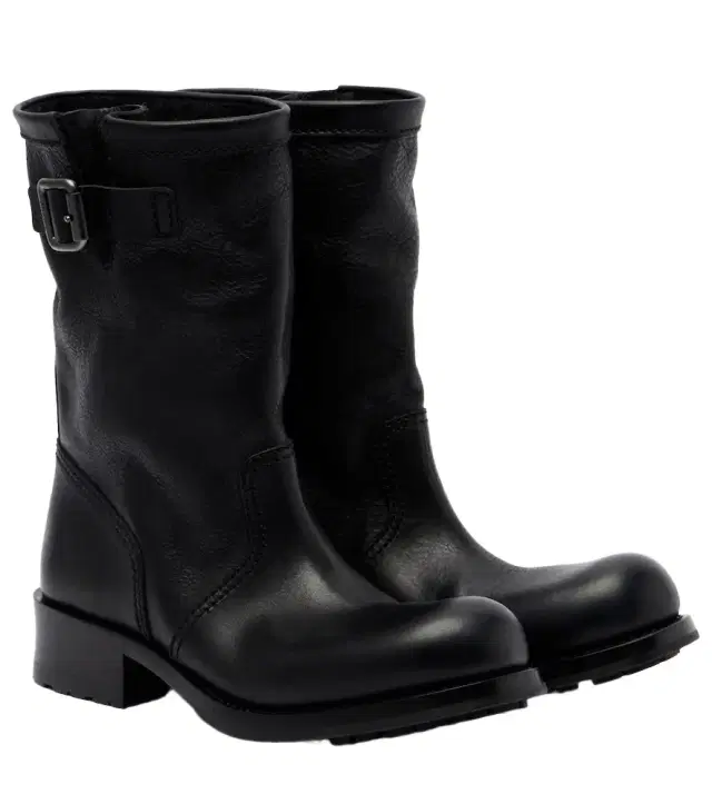 Prada Leather mid-calf boots