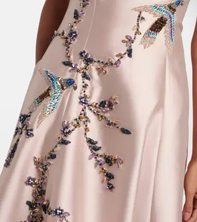 Costarellos Mavia embellished corset gown | Thumbnail 5
