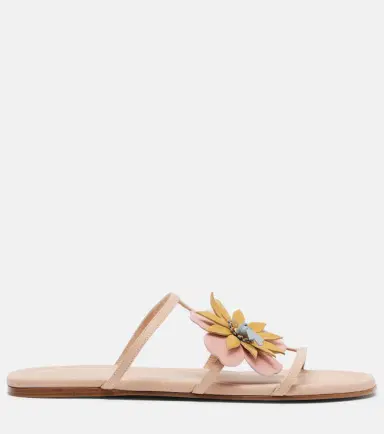 Zimmermann Lilia floral-appliqué leather sandals | Thumbnail 5 Zimmermann Lilia floral-appliqué leather sandals | Thumbnail 5