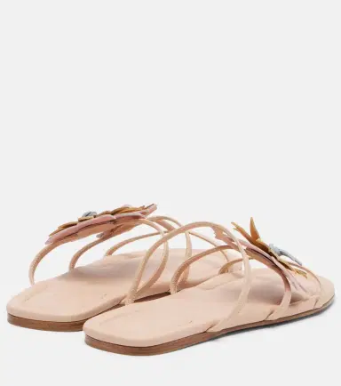 Zimmermann Lilia floral-appliqué leather sandals | Thumbnail 6 Zimmermann Lilia floral-appliqué leather sandals | Thumbnail 6