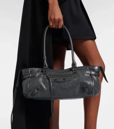Balenciaga Le City East-West leather shoulder bag | Thumbnail 6