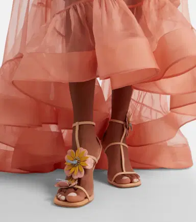 Zimmermann Lilia 85 leather sandals | Thumbnail 3 Zimmermann Lilia 85 leather sandals | Thumbnail 3