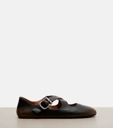 Alaïa Alaïa Leather ballet flats | Thumbnail 4