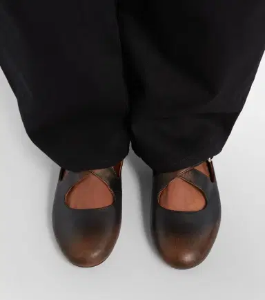 Alaïa Alaïa Leather ballet flats | Thumbnail 5