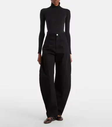 Alaïa Alaïa Leather ballet flats | Thumbnail 6